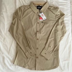 新品タグ付 ランドローバー アドベンチャー 多機能 長袖 シャツ 虫除け生地 ディフェンダー ディスカバリー 本物 正規品