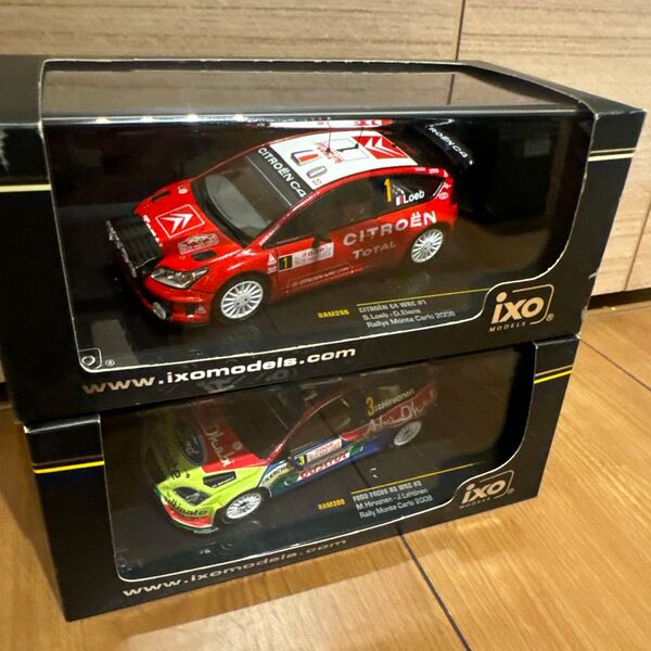 IXO 1/43 WRC2台セット