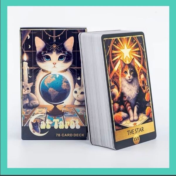 タロットカード 猫 Cat Tarot タロット占い 占い リーディング オラクルカード ルノルマンカード 占星術