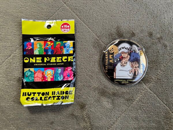 USJ ユニバーサルスタジオジャパン ONE PIECE バトン バッジ コレクション トラファルガー・ロー