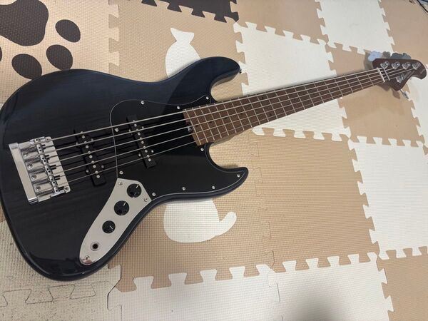 bacchus WL5-ASH BLACK 5弦 ジャズベース
