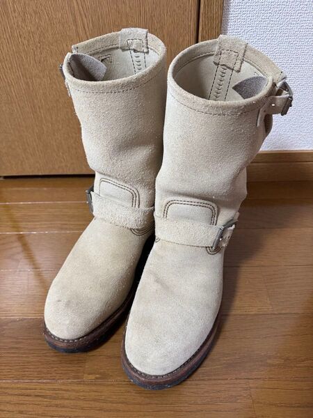 REDWING レッドウィング 8268 ラフアウト エンジニアブーツ 7D 25㎝ レッドウィング スエード