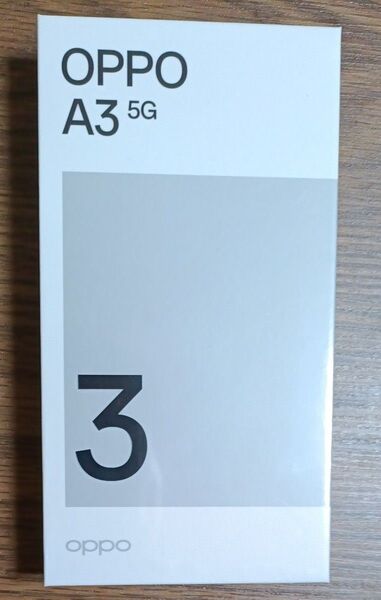 OPPO A3 5G 6.7インチ メモリー4GB ストレージ128GB パープル