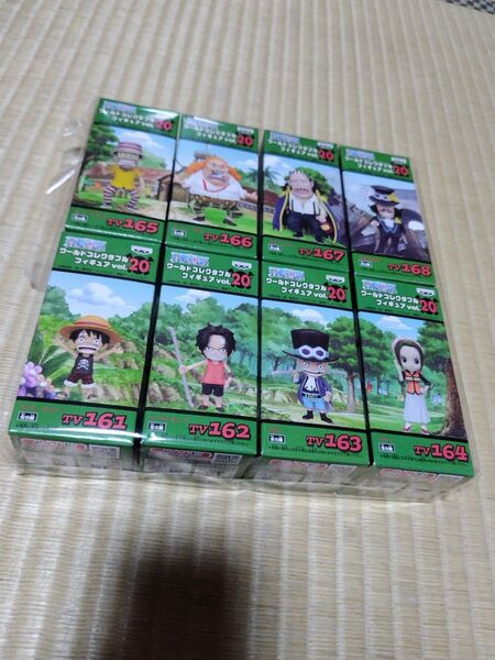 新品未開封 WCF ワールドコレクタブルフィギュア vol.20 ワンピース ルフィ エース サボ ダダン 他 全8種 hiro