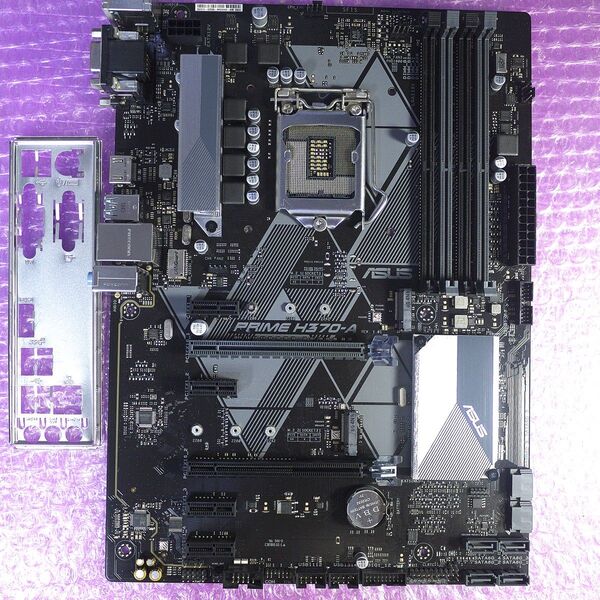 ASUS PRIME H370-A マザーボード ATX LGA1151 (BTO取り外し品)