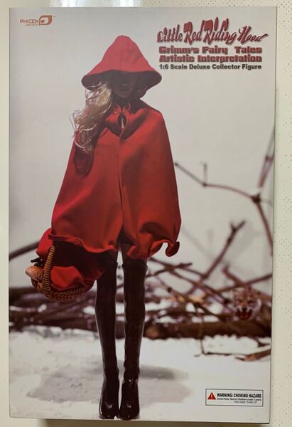 1/6 Little Red Riding Hood 女性アクションフィギュア赤ずきんシームレス素体PHICEN tbleague