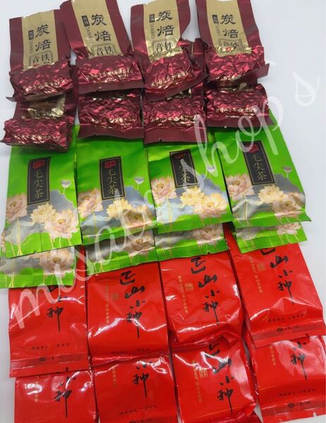 中国茶3種類飲み比べセット 24袋 ティータイム