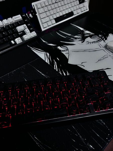 極美品 attack shark x68he キーボード