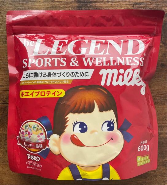 ビーレジェンド ホエイ プロテイン ペコちゃん ミルキー 風味 不二家 WPC ビタミン 国内製造