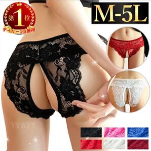 セクシーショーツ レース XLサイズ ホワイト 新品未使用!