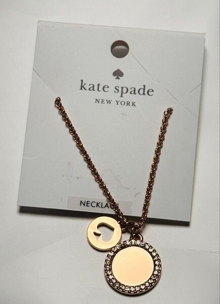 kate spade NEW YORK ネックレス ローズゴールド 未使用