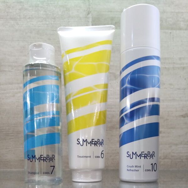 SUMMER BAR シャンプー トリートメント リフレッシャー 3個セット【最終価格】