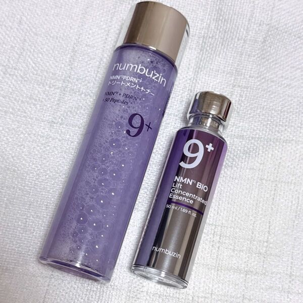 ナンバーズイン 9番 NMN PDRNトリートメントトナー 濃縮美容液 2点セット