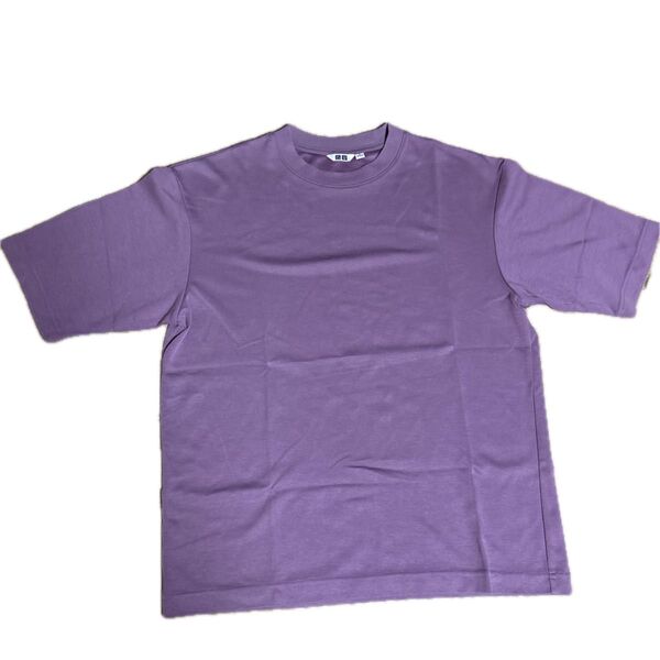 ユニクロ Tシャツ 無地 Mサイズ 紫 UT 半袖