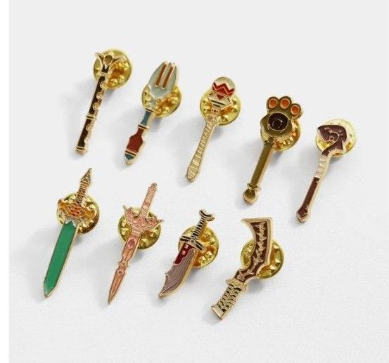 FINAL FANTASY IX 武器モチーフ ピンバッジ コンプリートセット ファイナルファンタジー9 FF9