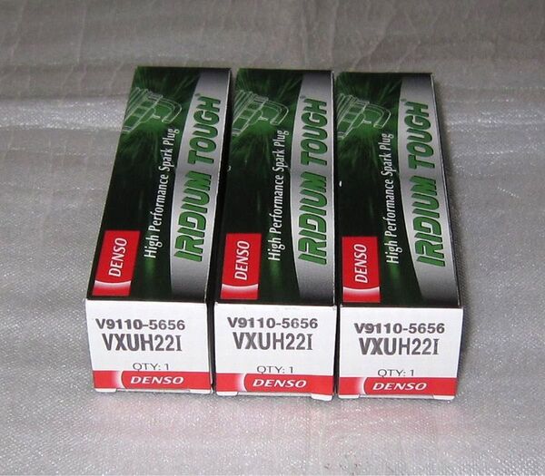 5656 デンソー イリジウム タフ プラグ VXUH22I 3本 未使用