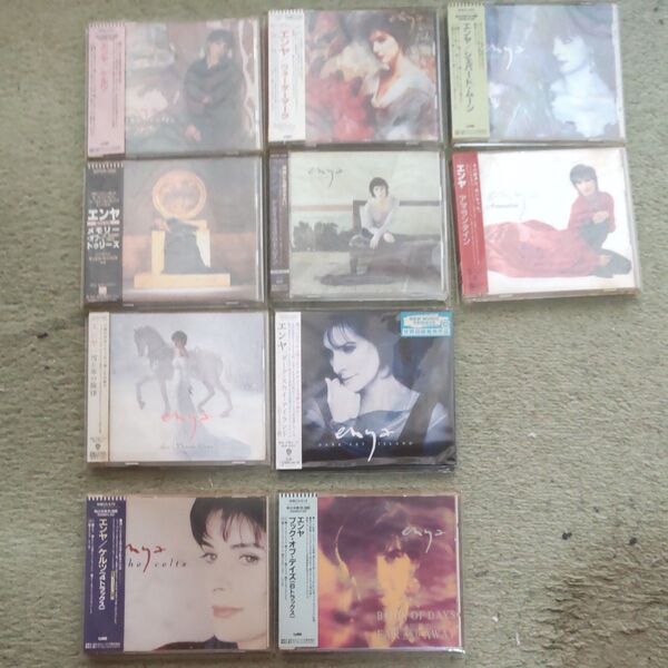 enya エンヤ CDアルバム 8枚 シングル盤2枚 計10枚