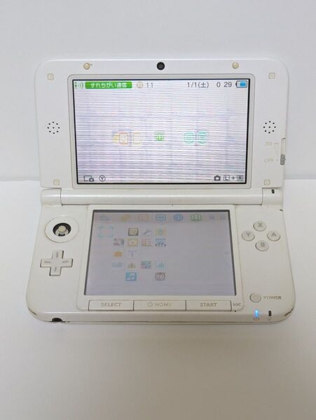 【動作確認済】ニンテンドー3DS LL 本体 ホワイト Nintendo 任天堂