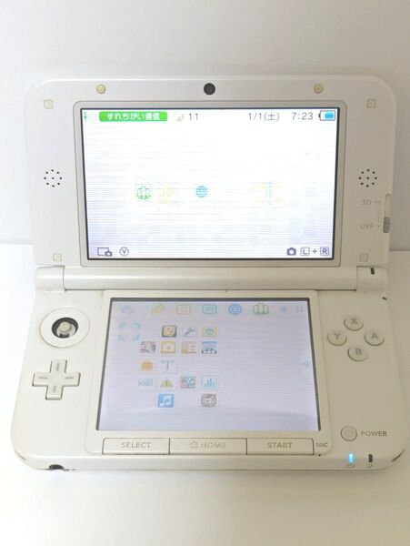 【動作確認済】ニンテンドー3DS LL 本体 ホワイト Nintendo 任天堂