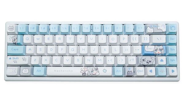 なちょ猫 甘城なつき ふもコレ × Nachoneko キーボード 英語配列