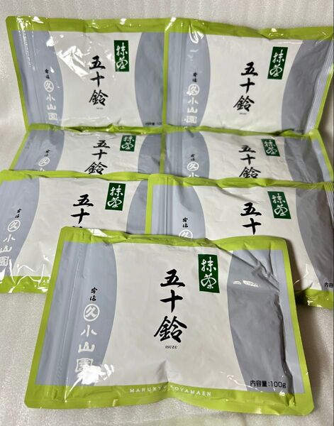 五十鈴 100g*7袋 抹茶 丸久小山園