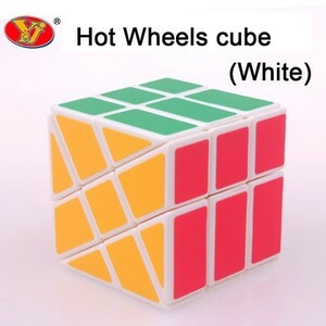  special. puzzle Pyramidcube Magic Speed Cube Professional set Megamin wheel cube white