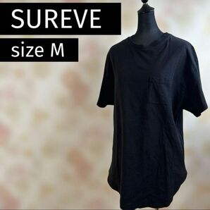 SUREVE レディース 半袖 カットソー M 大きめサイズ