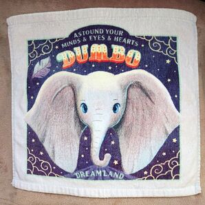タオル ダンボ ティムバートン ディズニー ハンドタオル ゲストタオル レトロ ウォッシュタオル Disney towel 可愛い