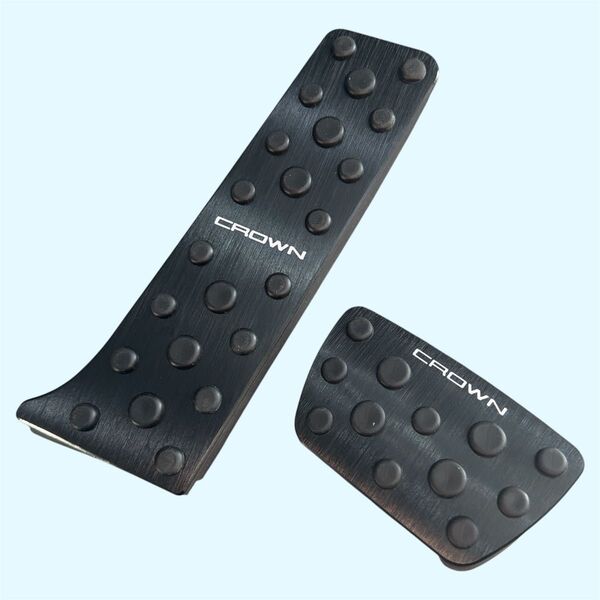 新型クラウン フットペダルカバー ブレーキ アクセルペダル2点セット