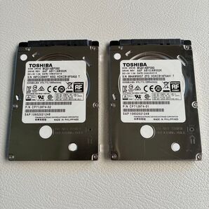 TOSHIBA 2.5インチHDD 500GB 2個セット