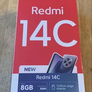 新品未開封 Redmi 14C 128GB ミッドナイトブラック 国内版SIMフリー Xiaomi 6941812798317