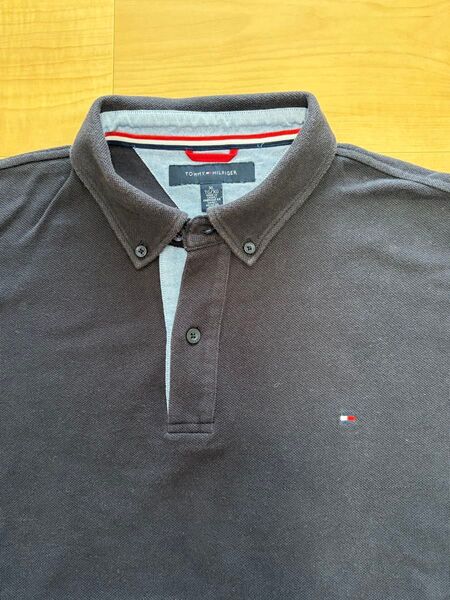 Tommy Hilfiger ポロシャツ ネイビー XL