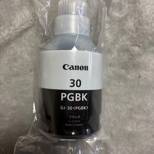 Canon 純正インクボトル GI-30 PGBK ブラック箱なし