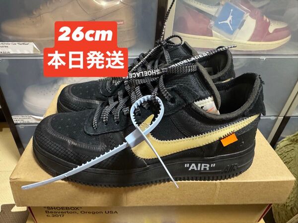 Off-White × Nike Air Force 1 Low "Black"