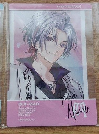にじさんじ ROF-MAO Limitless マリンタワー 横浜 ポストカード付きカードケース 不破湊