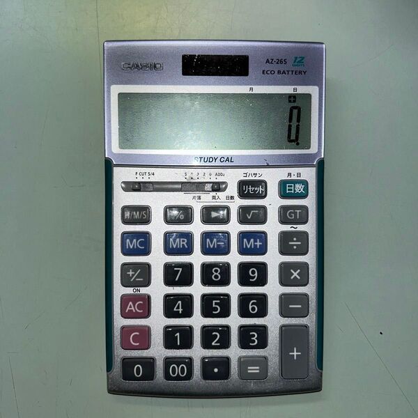CASIO 電卓 eco battery