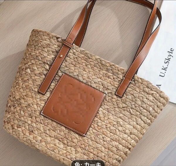 LOEWE ロエベ かごバッグ ストローバッグ トートバッグ ベージュ