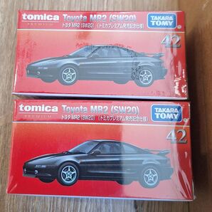 トヨタ MR2 (SW20) NO 42 発売記念仕様 2個セット □■Ⅲ■■□■Ⅱ□Ⅲ