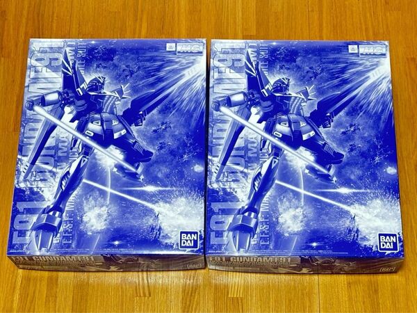 新品未開封 未組立 MG 1/100 ガンダムF91 Ver.2.0 ハリソン・マディン専用機 2個 セット