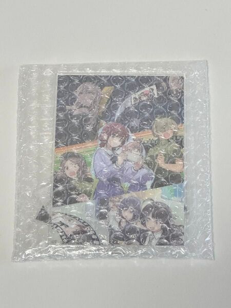 新品未開封 劇場版総集編 ガールズバンドクライ 前編 第3弾前売券特典 ミニアクリルスタンド