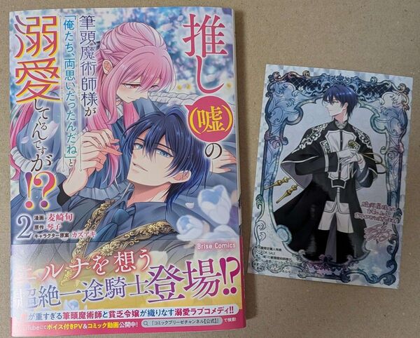 ◎駿河屋特典付き◎「推し(嘘)の筆頭魔術師様が「俺たち、両思いだったんだね」と溺愛してくるんですが2」★ブリーゼコミックス