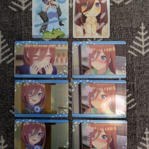 五等分の花嫁 カード 中野三玖