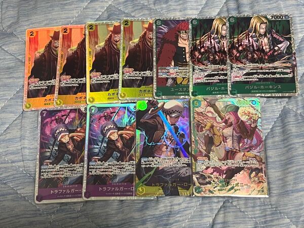 ワンピースカードゲーム カード sr secまとめ売り超新星セット
