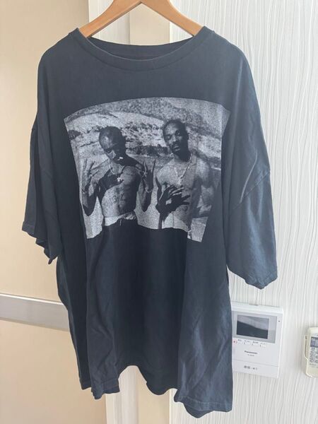 【当日発送】00s 2PAC snoopdog スヌープ ヴィンテージ tシャツ レギュラー ラップT XL相当