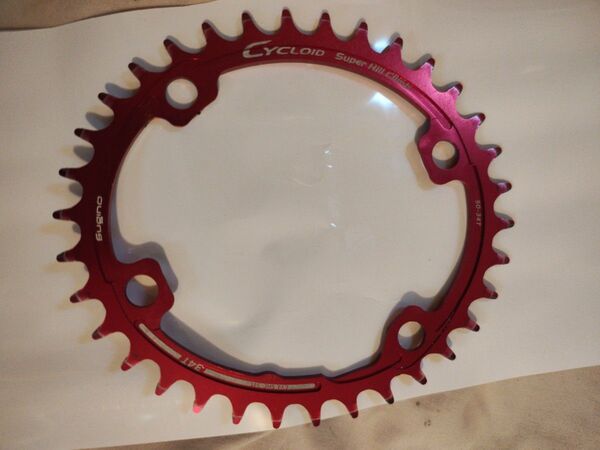 スギノ SUGINO CYCLOID CY4-SHC 34T Super Hill Climb 楕円チェーンリング