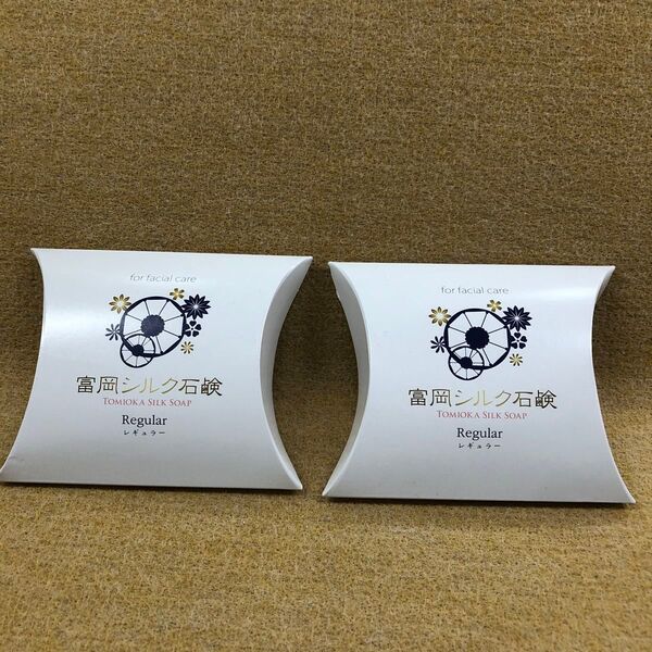 絹工房 富岡シルク石鹸 80g 2個
