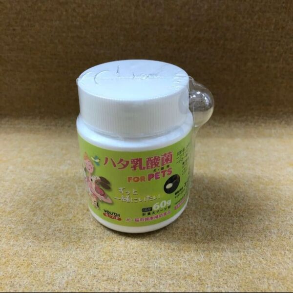 ハタ乳酸菌 FOR PETS 60g ×1コ軽量スプーン付