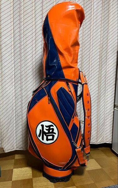 限定モデル ドラゴンボール キャディバッグ 神龍ヘッドカバー付 9.5型 バンダイ 孫悟空 DRAGON BALL ゴルフ