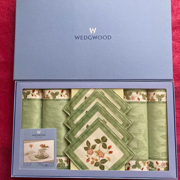 WEDGWOOD コースター 4枚ランチョンマット 4枚未使用