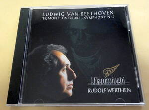 Rudolf Werthen / Ludwig van Beethoven Egmont&#34; Overture - Symphony Nr.7 CD ベートーヴェン 　交響曲第7番 エグモント